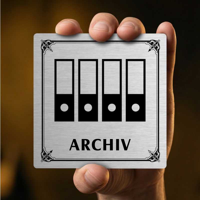 Archiv, 118x118mm, zlatá, Arizona